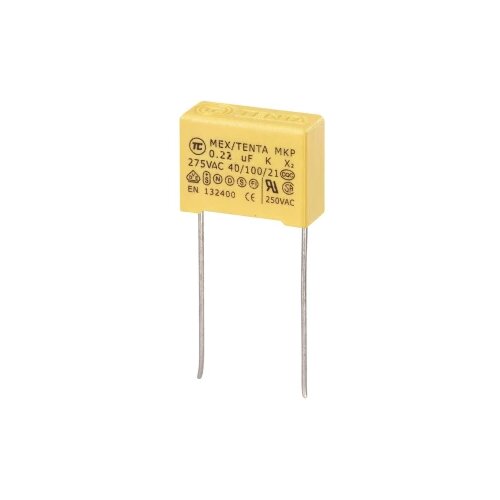 TRU COMPONENTS MKP-X2-radijski kondenzator za uklanjanje smetnji, radijalno ožičen 0.22 µF 275 V/AC 10 % 15 mm (D x Š x V) 18 x 7.5 x 13. Cijene