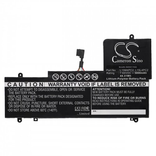  Baterija za Lenovo Yoga 710-14IKB / 710-14ISK / 710-15IKB / 710-15ISK, 5800 mAh Slike