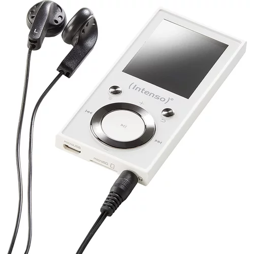 Intenso MP3 predvajalnik Video Scooter BT 16 GB, bel, 3717472