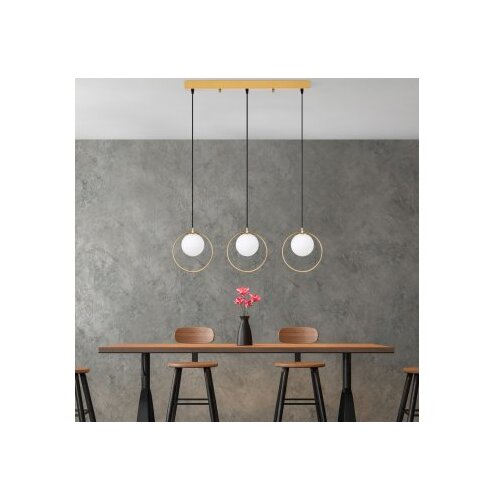 Opviq Luster Dolunay-7055, 96x15x126cm, IP20, Bijelo-zlatna boja Cene