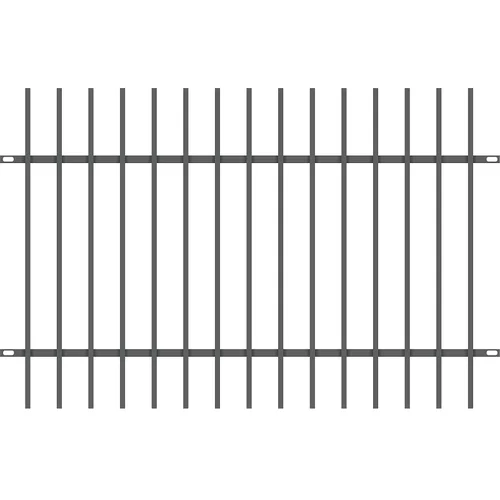 x ograjni panel polbram tom (200 120 cm, pocinkan)
