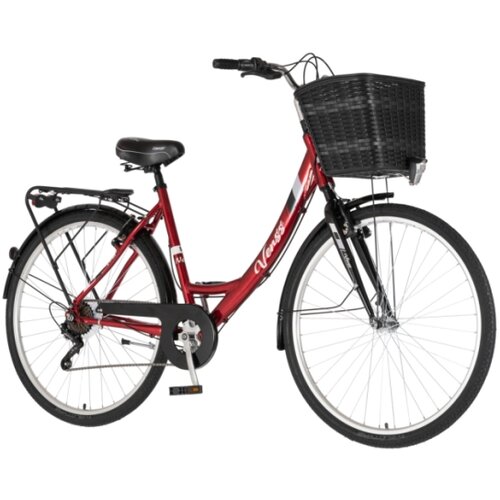 Venssini Bicikl city nexa city 28" alu 19" v-brake 6 brzina 155-178cm (s/m) crveni Cene