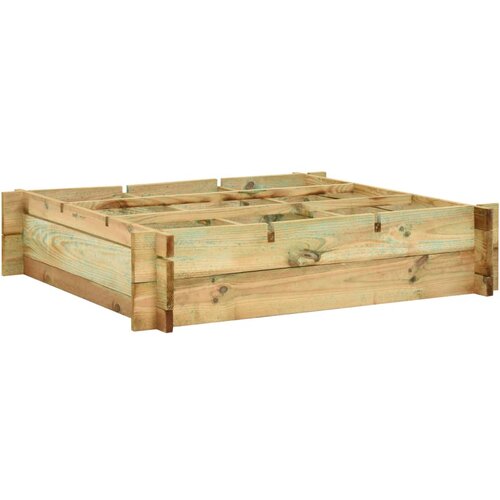vidaXL Visoka greda 90x90x20 cm impregniran les Cene