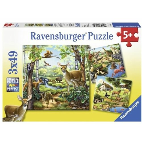 Ravensburger puzzle (slagalice) - Životinje u prirodi RA09265 Slike