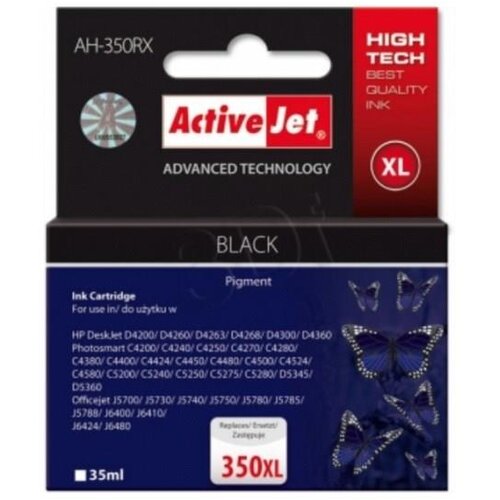 Activejet HP 350XL ČRNA KOMPATIBILNA KARTU&Scaron;A Cene