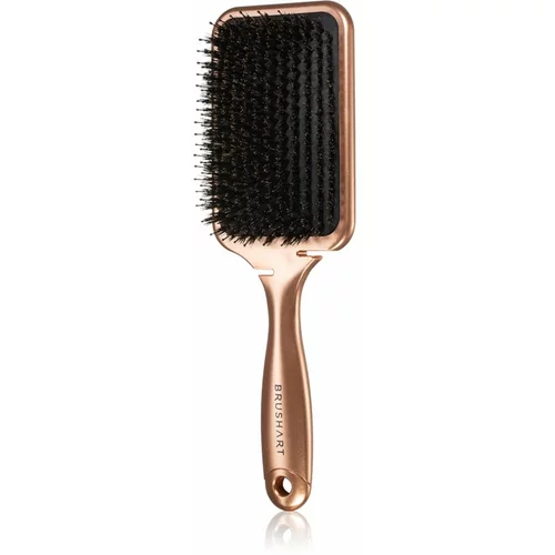 BrushArt Hair Boar bristle paddle hairbrush krtača za lase s ščetinami divjega prašiča