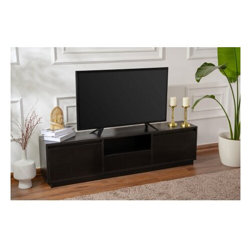 Hanah home TV polica Vanguard Wood Black Slike