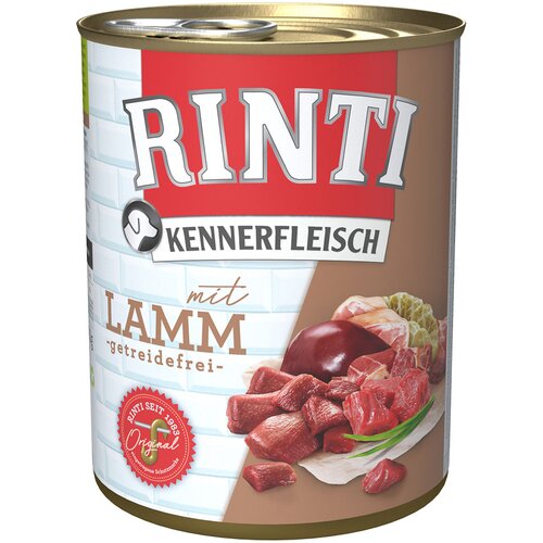 Rinti Varčno pakiranje Kennerfleisch 24 x 800 g - Jagnjetina Slike