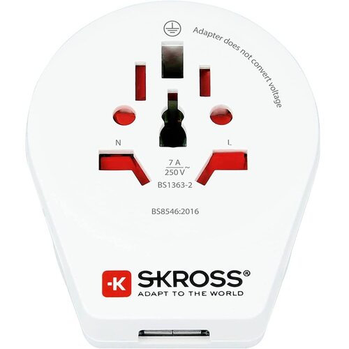 Skross adapter World za UK + USB-A Cijene