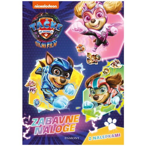 Paw Patrol Silni film Zabavne naloge z nalepkami Cene