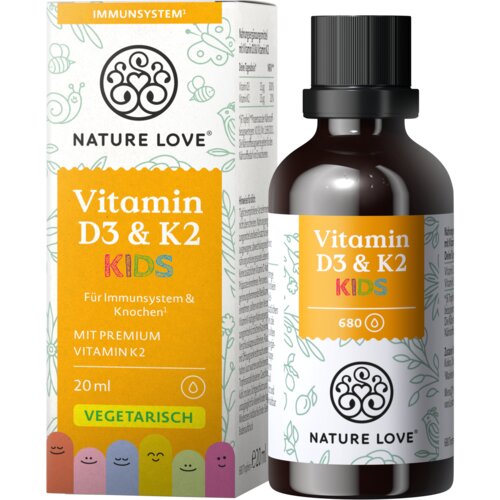 KIDS Vitamin D3 in K2 - 20 ml Slike