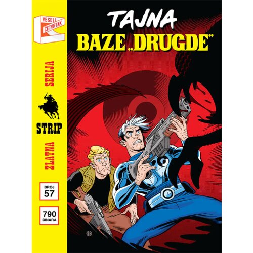 Veseli četvrtak Grupa autora - Zlatna serija 57 (Korica B): Tajna baze "Drugde" Cene