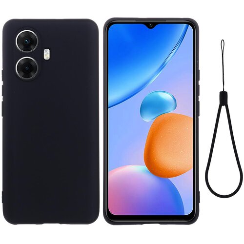 INORCO Ovitek za mobilni telefon Realme 10 Pro+ 5G, torbica iz tekočega silikona z mehko podlogo in pa&amp;scaron;čkom, (22036835) Slike