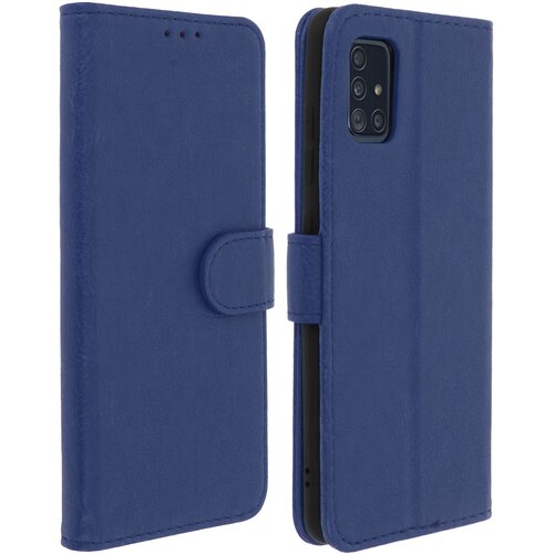 AVIZAR Folio Case Samsung Galaxy A51 z držalom za kartico - modra, (20616606) Cene