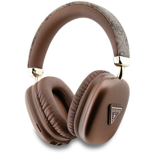 Guess Brezžične slušalke Bluetooth 5.3 4G Trikotni vzorec, Rjava, (21724429) Cene