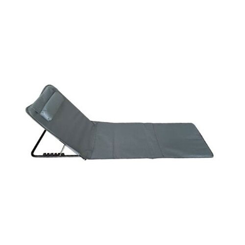  Ležaljka sklopiva za plažu 140x39cm siva LP-722000S Slike