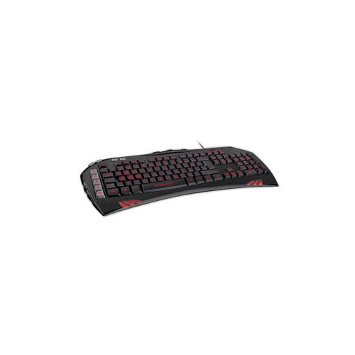  Tastatura SPEEDLINK VIRTUIS Advanced Gaming USB, black, US-lay, backlight, program., SL-6481-BK-US Cene
