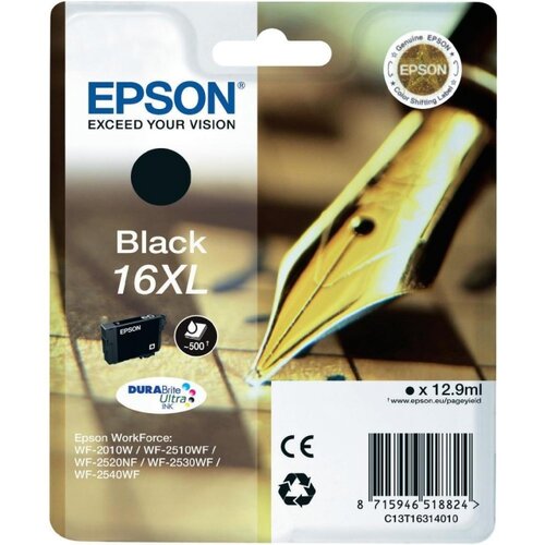  Kartuša Epson T16XL črna/black (T1631) - original Cene
