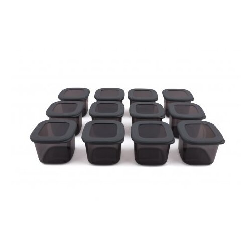 Hermia Set kutija za pohranu (12 komada), Foly - Anthracite Slike
