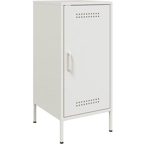 Maison Chic Komoda - Predalnik bela 36x39x79 cm jeklo, (21715817) Slike