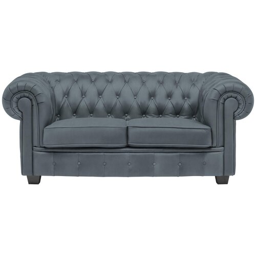 Landscape CHESTERFIELD ZOFA, sivomodra tekstil Cene
