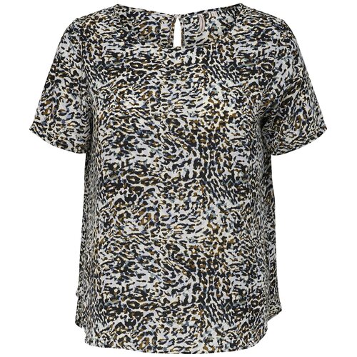 Only Carmakoma Bluza &amp;#039;Vica&amp;#039; modra / siva / oliva / črna / bela Slike