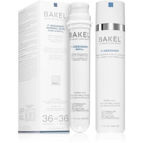 Bakel F-Designer Normal Skin Case &amp;amp; Refill učvrstitvena krema za normalno kožo + nadomestno polnilo 50 ml Slike