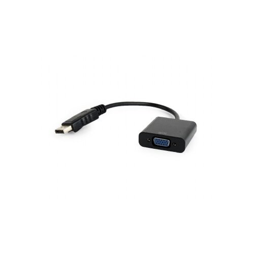 Gembird A-DPM-VGAF-02 DisplayPort to VGA adapter cable, BLACK adapter Cene