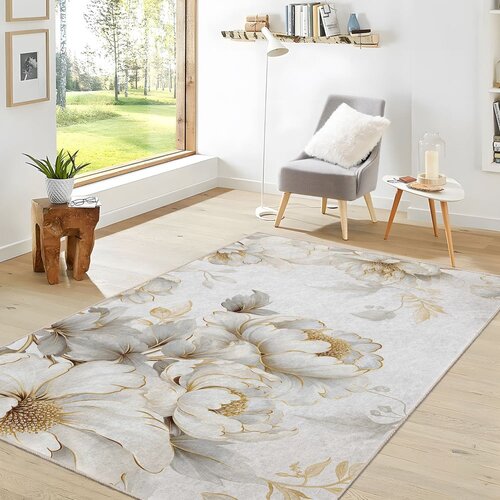 Mila Home Krem perivi tepih 80x150 cm Soft and Gentle &amp;ndash; Slike