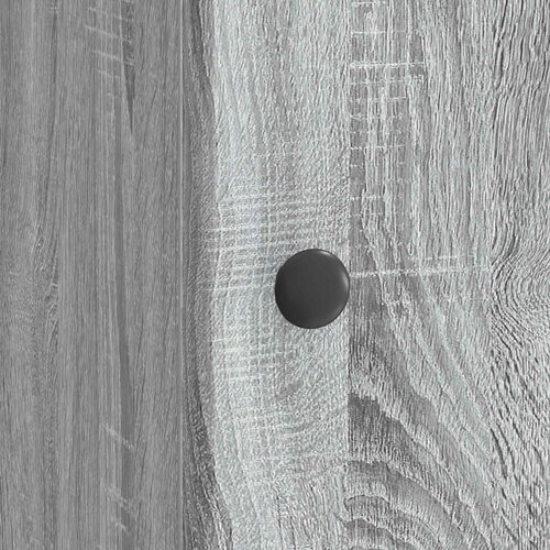  Noćni ormar Siva sonoma 43 x 34,5 x 50 cm Konstruirano drvo Slike