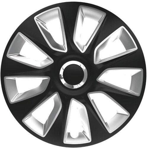 Versaco Pokrovi platišč Stratos RC Black Silver 15", 4 kosi Cene