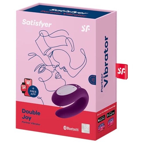 Satisfyer Double Joy vibrator za parove + APP Slike