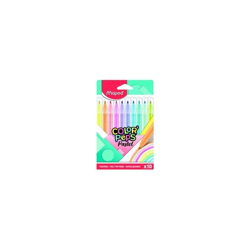 Maped Flomasteri Color&amp;amp;apos;peps Pastel, 10 komada Slike