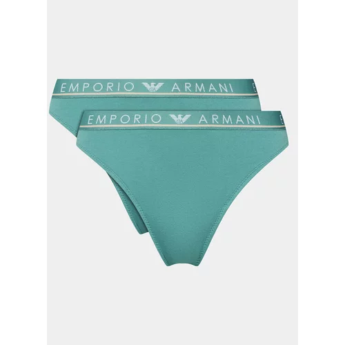 Emporio Armani Underwear Set 2 parov spodnjih hlačk 163337 3F227 02631 Roza