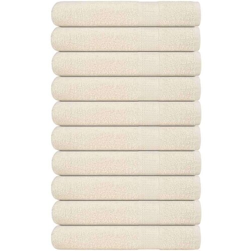 vidaXL Ručnici za saunu 10 kom krem 80x200 cm 360 gsm 100 % pamuk Cene