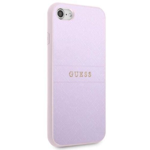 Guess GUHCI8PSASBPU usnjen ovitek za iPhone 7 / 8 / SE 2020 - vijola Slike