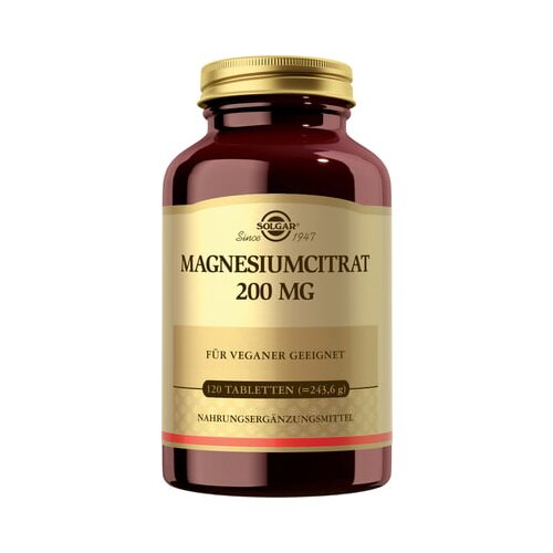 Solgar Magnezijev citrat 200 mg - 120 tabl. Cene