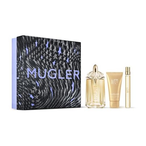 Mugler Alien Goddess set1: EDP 60 ml + EDP 10 ml + losjon za telo 50 ml za ženske Slike