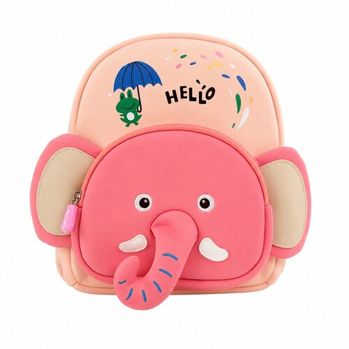 Hijerobags Ranac za vrtić slonić roze Cene