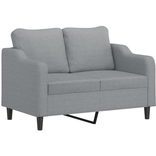 Maison Chic Dvosed kavč - Sofa - Kanape svetlo siv 120 cm blago, (21727269) Cene