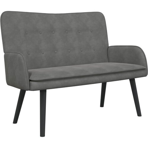  Kauč za dvoje Tamno siva 115 x 61 x 87 cm Bar&amp;scaron;un Slike