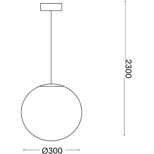 Ideal Lux luster na sajli mapa 1xE27/42W/230V prečnik 30 cm beli Slike