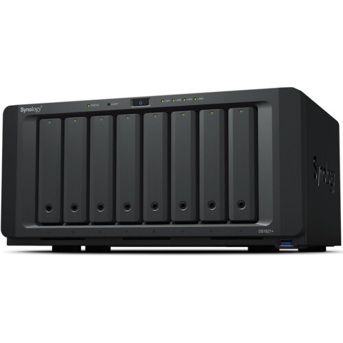 Synology DiskStation DS1821+ kućište NAS servera 0 GB 8 Bay 2x utor M.2, 4x USB 2.0 hub, vanjsko napajanje, podržava RAI Cijene