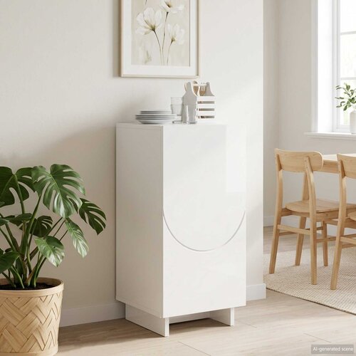  Komoda Bijela visokog sjaja 33,5 x 34,5 x 75 cm Cijene