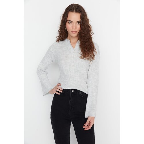 Trendyol Sweater - Gray - Regular fit Cijene