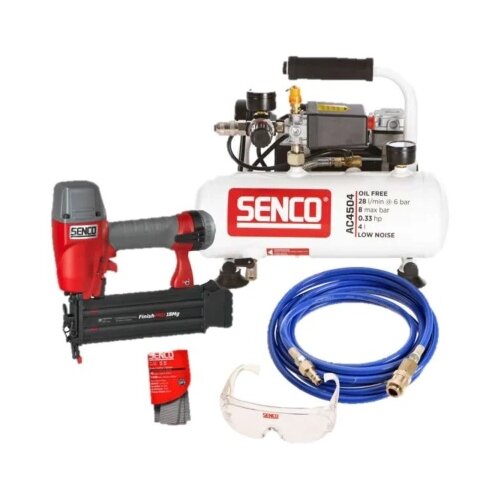 Senco AFN0024KIT set kompresor 4l + FinishPro18Mg pneumatski pi&scaron;tolj za eksere, 16-50mm ( AFN0024KI ) Cene