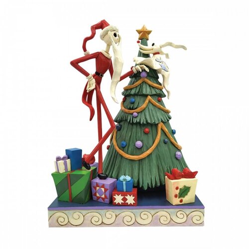 Enesco figura tradicije disney nightmare pred božičem santa jack skellington in zero christmas, (20838301) Slike