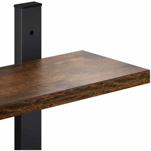  Zidna polica Dimljeni hrast 102 x 13.5 x 58 cm Slike