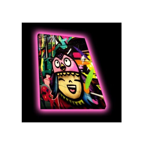 Wallity Slika sa LED osvetljenjem 4570POPARTDACT-004, 45x70 cm Cene