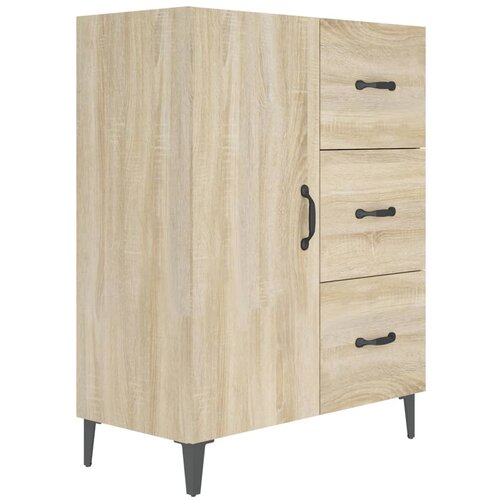 Maison Chic Komoda - Predalnik sonoma hrast 69,5x34x90 cm inženirski les, (21717683) Slike